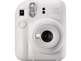 Cámara instantánea - Fujifilm Instax Mini 12, 62× 46 mm, Flash, Blanco arcilla