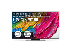 TV QNED 55 - LG 55QNED81A6A, UHD 4K, Procesador Inteligente α7 AI Processor 4K Gen8, Smart TV, DVB-T2 (H.265), Negro