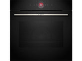 Horno compacto - Bosch HBG774KB1, Serie 8, Multifunción, Pirolítico, 71 l, 54.9 cm, Negro