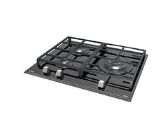 Placa de gas - Teka GZC 63310, 3 zonas, Gas natural, ExactFlame, 60 cm, Negro