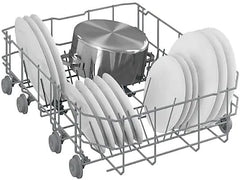 Lavavajillas - Beko DVS05024W, Independiente, 10 servicios, 5 programas, WaterSafe™, 44.8 cm, Blanco