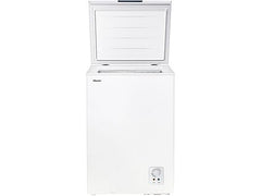 congelador horizontal compacto blanco
