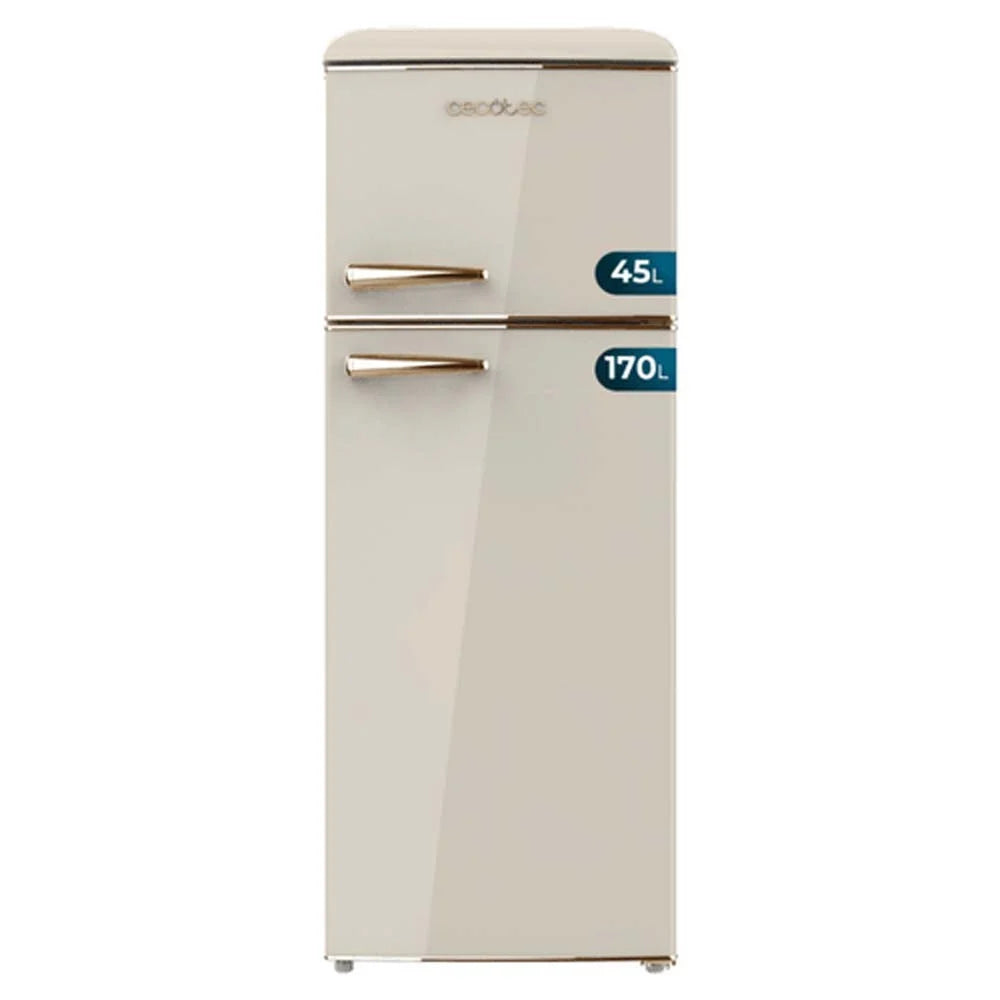 Cecotec Bolero CoolMarket 2d Origin 215 Beige E Frigorífico dos