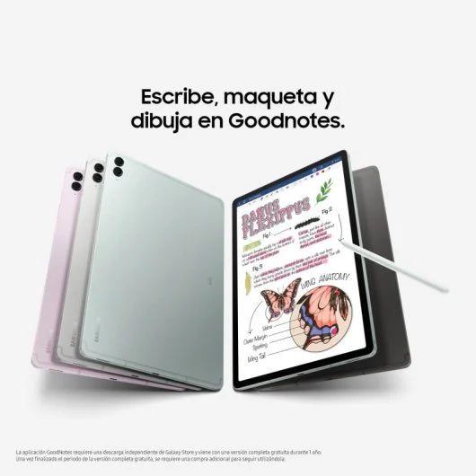 Tablet - Samsung Tab S9 FE+ Wifi , 8+128GB, 12.4", Verde