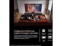 TV Neo QLED 65 - Samsung TQ65QN990FTXXC, QLED Mini Led 8K, NQ8 AI Gen3 Processor, Smart TV full AI, Wifi, Negro grafito