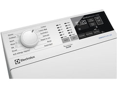 Lavadora carga superior - ELECTROLUX EN6T4722NF, 7 kg, 1200 rpm, 14 programas, SensiCare, Blanco