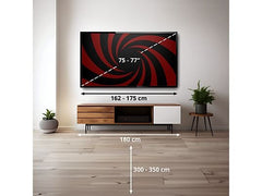 TV Neo QLED 75 - Samsung TQ75QN990FTXXC, QLED Mini Led 8K, NQ8 AI Gen3 Processor, Smart TV full AI, Wifi, Negro grafito