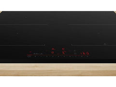 Placa inducción - Bosch PVQ631HC1E, 4 zonas, 30 x 21 cm, 59.2 cm, Negro