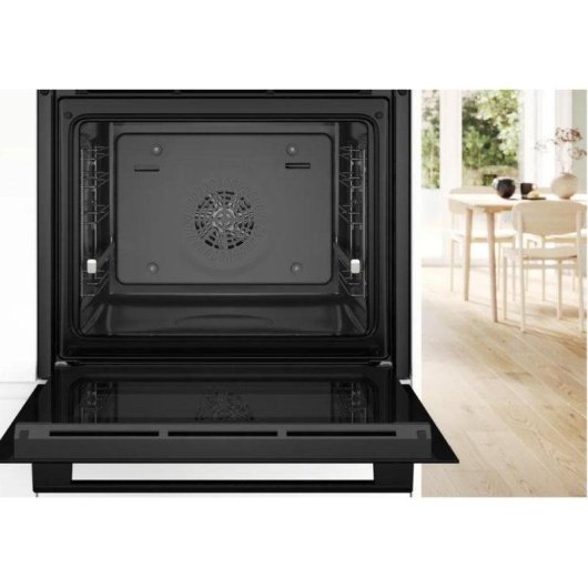 Horno eléctrico Bosch Serie 6 HBG536EB4 71 litros Negro con AirFry y 10 programas