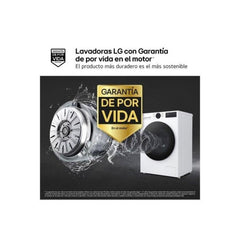 Lavadora LG 9 kg A F2X50S9TLB con AI Direct Drive y TurboWash 360º