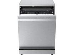 Lavavajillas LG DF273FV QuadWash con Vapor y Sistema EasyRack, Acero Inoxidable