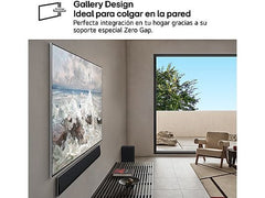 TV OLED 77 - LG OLED77G54LW, OLED 4K, Procesador Inteligente α11 AI Processor 4K Gen2, Smart TV, Gallery Deisgn, Rocky Black