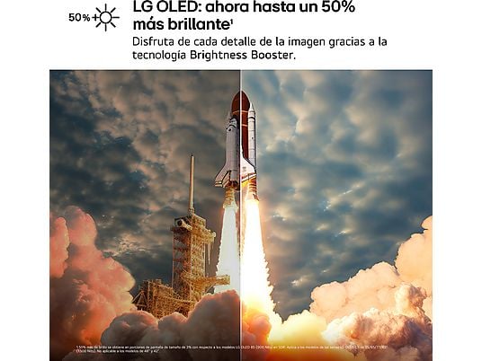 TV OLED 55 - LG OLED55C55LA, OLED 4K, Procesador Inteligente α9 AI Processor 4K Gen8, Smart TV, DVB-T2 (H.265), Negro