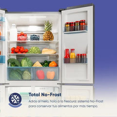 Origial Frigorífico Americano Cool &Freeze 4 puertas 482L E Inox Con dispensador