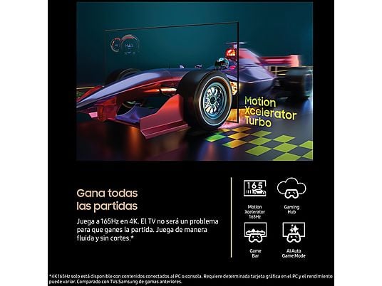 TV OLED 77 - Samsung TQ77S95FATXXC, OLED 4K, NQ4 AI Gen3 Processor, Smart TV full AI, Wifi, Negro grafito