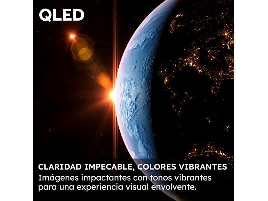 TV QLED 65" - Haier S80 Series H65S80FUX, QLED 4K HDR10, Google TV, Gaming 120Hz, Dolby Audio, Negro