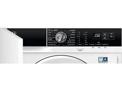 Lavadora integrable - AEG LFN7G8434F, 8 kg, 1400 rpm, Tecnología ProSense, Función Vapor, Sin panelar